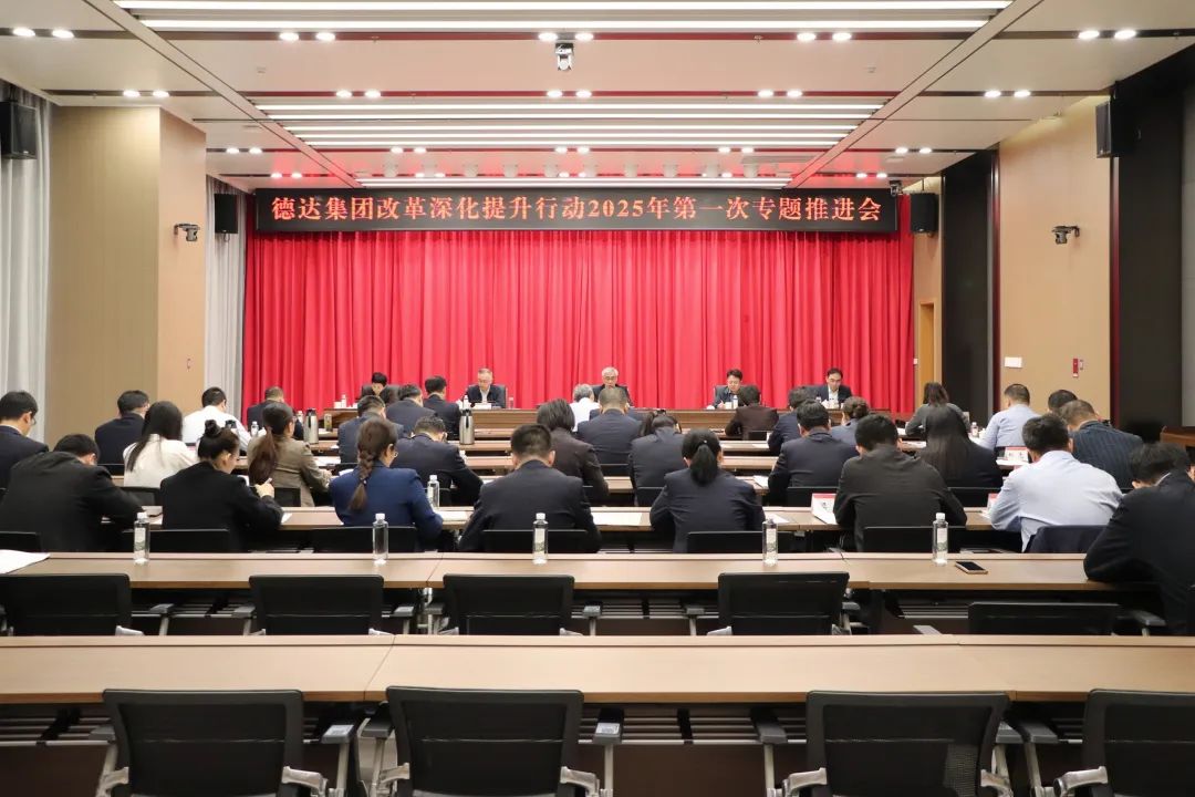 德達(dá)集團(tuán)召開(kāi)國(guó)企改革深化提升行動(dòng)2025年第一次專(zhuān)題推進(jìn)會(huì)